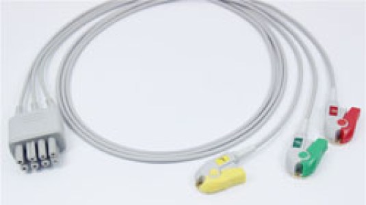 Кабель пациента на  3 отведения ЭКГ K911