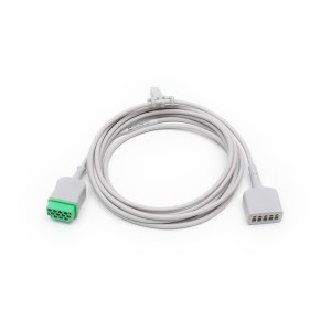 Магистральный кабель ЭКГ, 3/5 отведений, IEC, 3,6 м 2106305-003