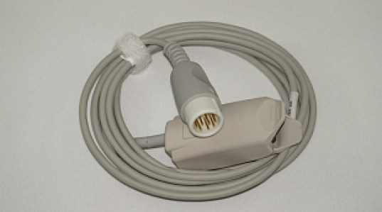 Оригинальный Кабель+датчик Комен SpO2, многоразовый, взр, клипса,10ft, 12 pin 040-000869-00